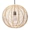 Hello Honey® Modern Boho Handwoven Rattan Globe Pendant Light